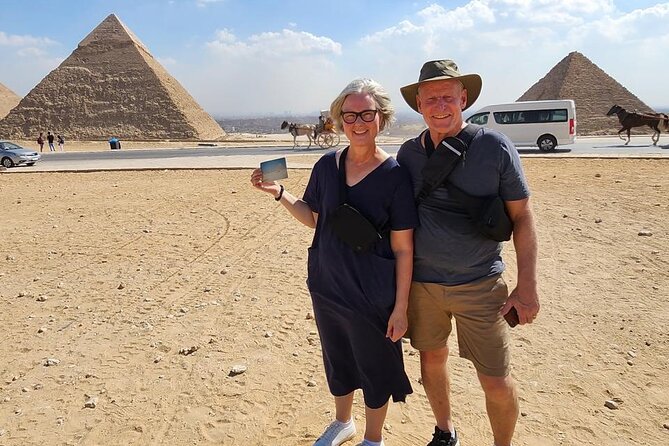 Tour to pyramids of Giza, Memphis and Saqqara - Hotel pickup and A/C transport in Cairo traffic