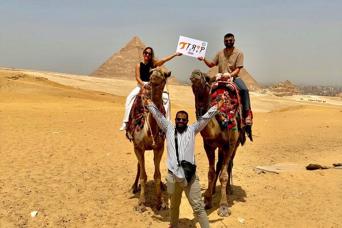 Tour to the Great Pyramids City, Panoramic View, Sphinx and Camel - Pickup in Cairo or Giza: The Day Starts Smooth