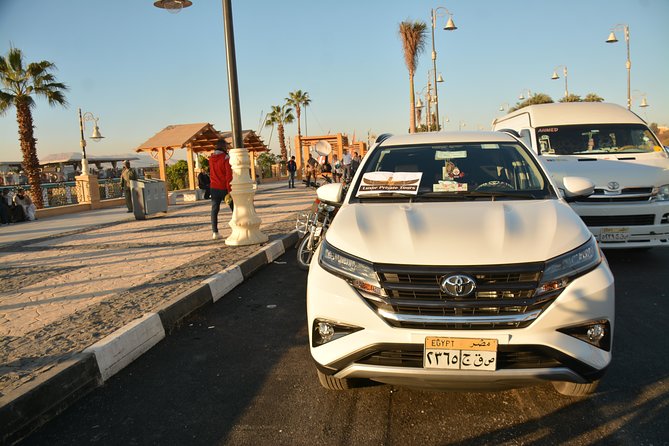 Transfer From Luxor Airport Arrival Or Departure - Inside the car: comfort, safety checks, and useful onboard WiFi