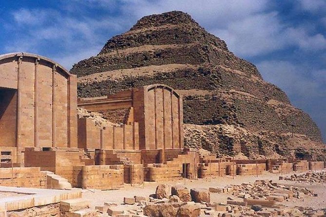 Trip to Pyramids of Giza, Memphis, Saqqara - Starting at 8:00: Giza Pyramids, Valley Temple, and the Sphinx