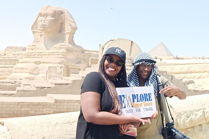 Unique tour to Giza pyramids, Egyptian museum & Khan El-Khalili - Lunch, Water, and the Stuff That Keeps You Comfortable