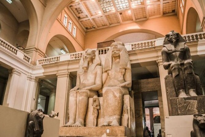VIP All inclusive Best of Giza Pyramids, Sphinx, Sakkara, Memphis - Memphis with Ramses II and the alabaster Sphinx