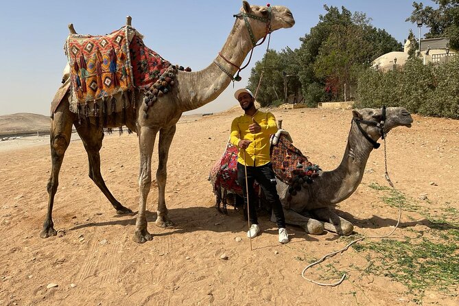 VIP Giza Pyramids,Sphinx, Camel ride, lunch & inside 3rd pyramid - A half-day that starts with your hotel (and stays on track)