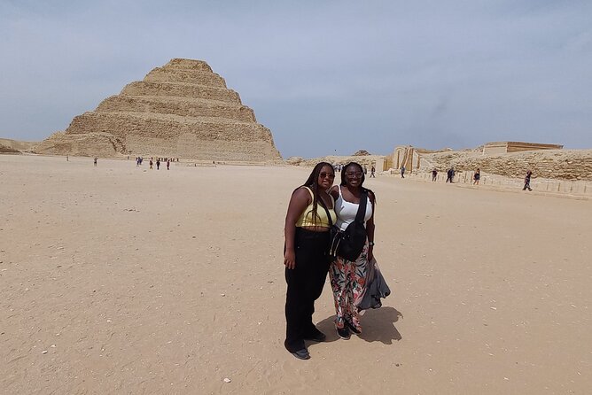 VIP Giza pyramids,Sphinx,Lunch,Camel Ride & inside 3rd pyramid - Menkaure Pyramid: The Granite Detail That Makes the Small One Special