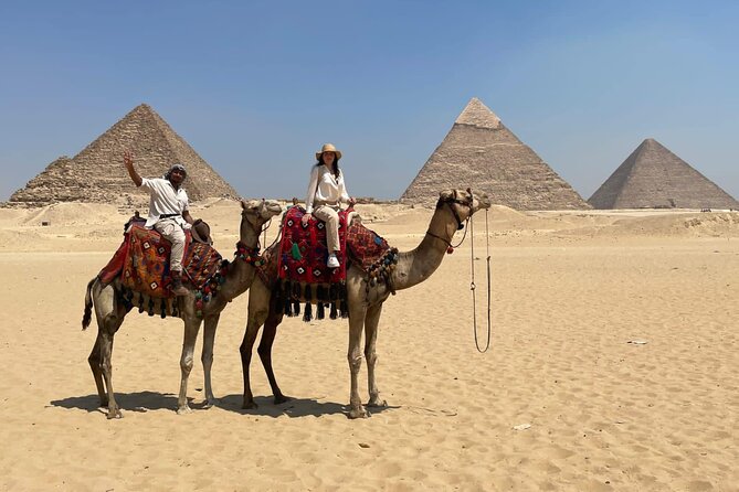 VIP Private Day Tour Giza Pyramids, Memphis and Sakkara Pyramids - Pyramids of Giza: Your First Hour at the Plateau
