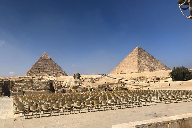 Vip Private Tour to Giza Pyramids, Sphinx includes Camel Ride - Stop 2: Great Sphinx and Valley Temple in about an hour