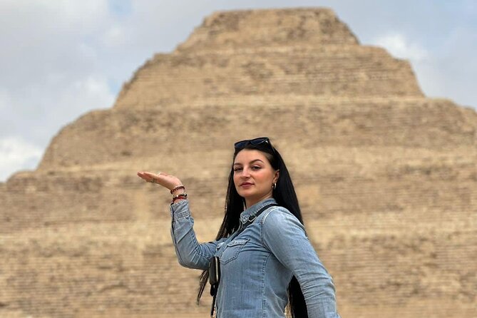 VIP Pyramid Teti , Sakkara Pyramids King Zoser & Memphis old City - Pickup, Private Vehicle, and Mobile Ticket: Logistics You’ll Feel Day-Of