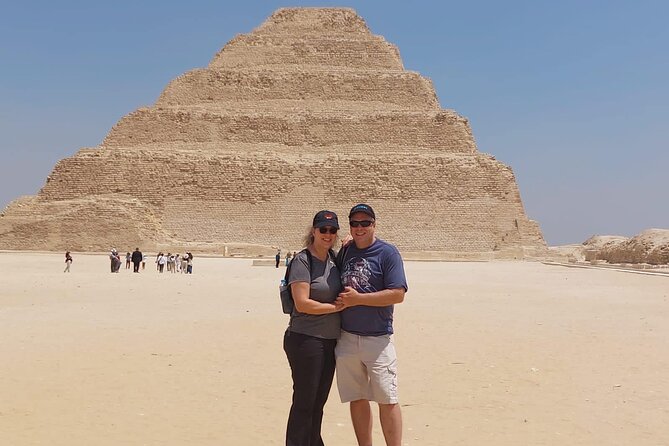 VIP Pyramid Teti , Sakkara Pyramids King Zoser & Memphis old City - The Alabaster Sphinx and a Quick Look at Ramses II