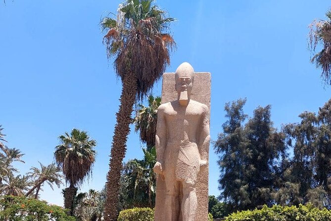 VIP Pyramid Teti , Sakkara Pyramids King Zoser & Memphis old City - Stop 1: Memphis (Men-nefer) Ruins Near Mit Rahina