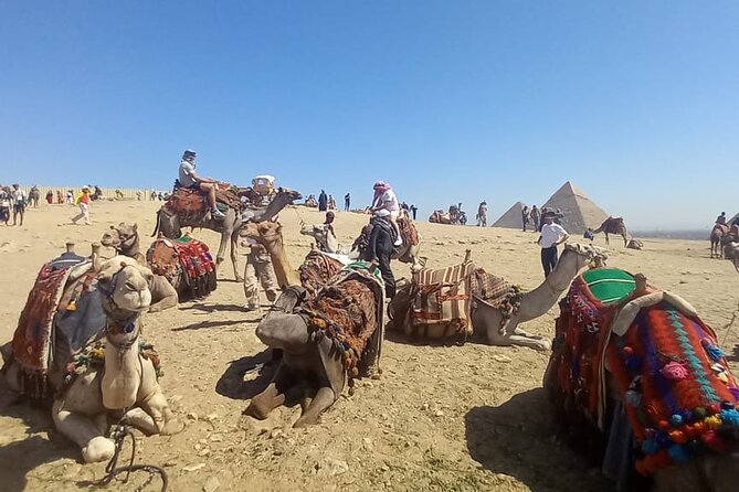 Vip Top Private Tour to Giza Pyramids and Sphinx with camel ride - Hotel pickup and the air-conditioned reset before the pyramids