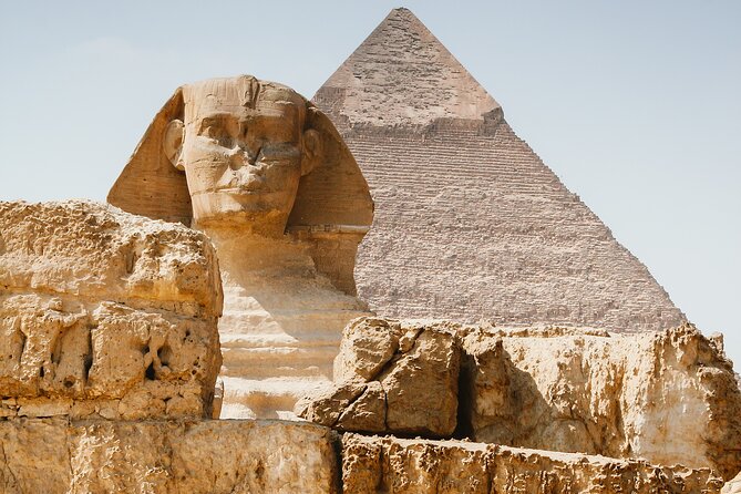 VIP tour Giza Pyramids, Camel Ride, sphinx & felucca Boat - Pyramids of Giza and the Sphinx: what you’ll actually see
