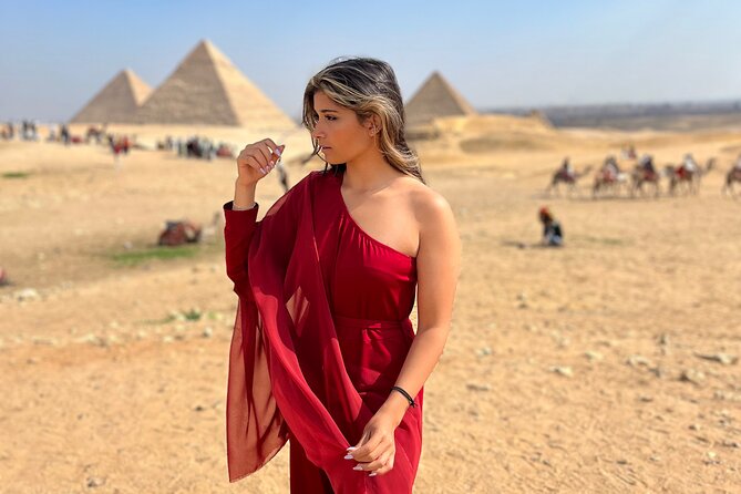Vip Tour Giza pyramids, sphinx with Camel Ride and Vip lunch - Pyramids of Khufu, Khafre, Menkaure: What to Focus On