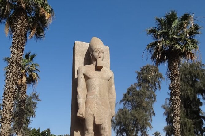 Vip tour To Saqqara, Dahshour, And Memphis Marvels - Stop 2: Memphis and Ramses II—Statues You Can Actually Read