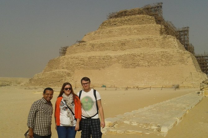 visit the pyramids of Giza + the necropolis of Saqqara + the Memphis site. - Memphis in 1 hour: quick, focused, and easier to adjust