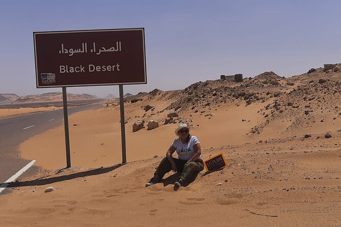 Western desert Safari white&black desert - Bahariya Oasis lunch stop: more than a meal break