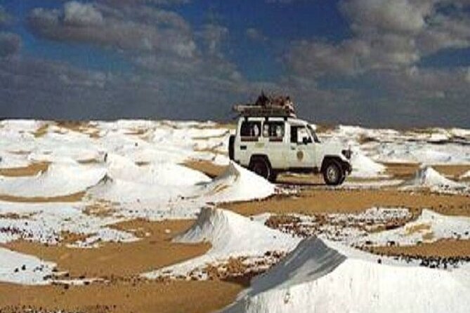 White Desert and Bahariya Oasis 2 Days Tour from Cairo - White Desert at sunset: the chalk formations that make people pause