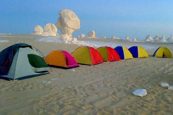 White desert camping and Baharya oasis overnight from Cairo - Bahariya Oasis sights: English House, Golden Mummies Museum, and temples