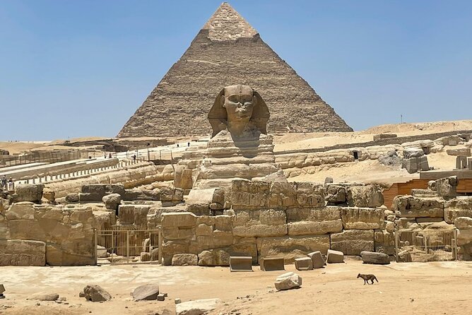 Your VIP Giza Tour: Pyramids, Camels & Authentic Egyptian food - Great Sphinx: Close-Up Views and Smarter Photo Timing